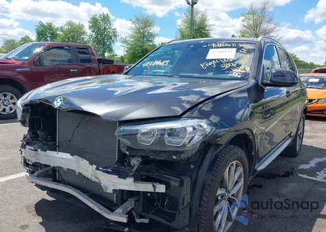 2019 BMW X3 xDrive30I z USA, uszkodzony, nr VIN 5UXTR9C53KLP81692